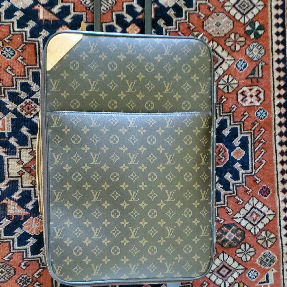 Louis Vuitton Brown Monogram Suitcase